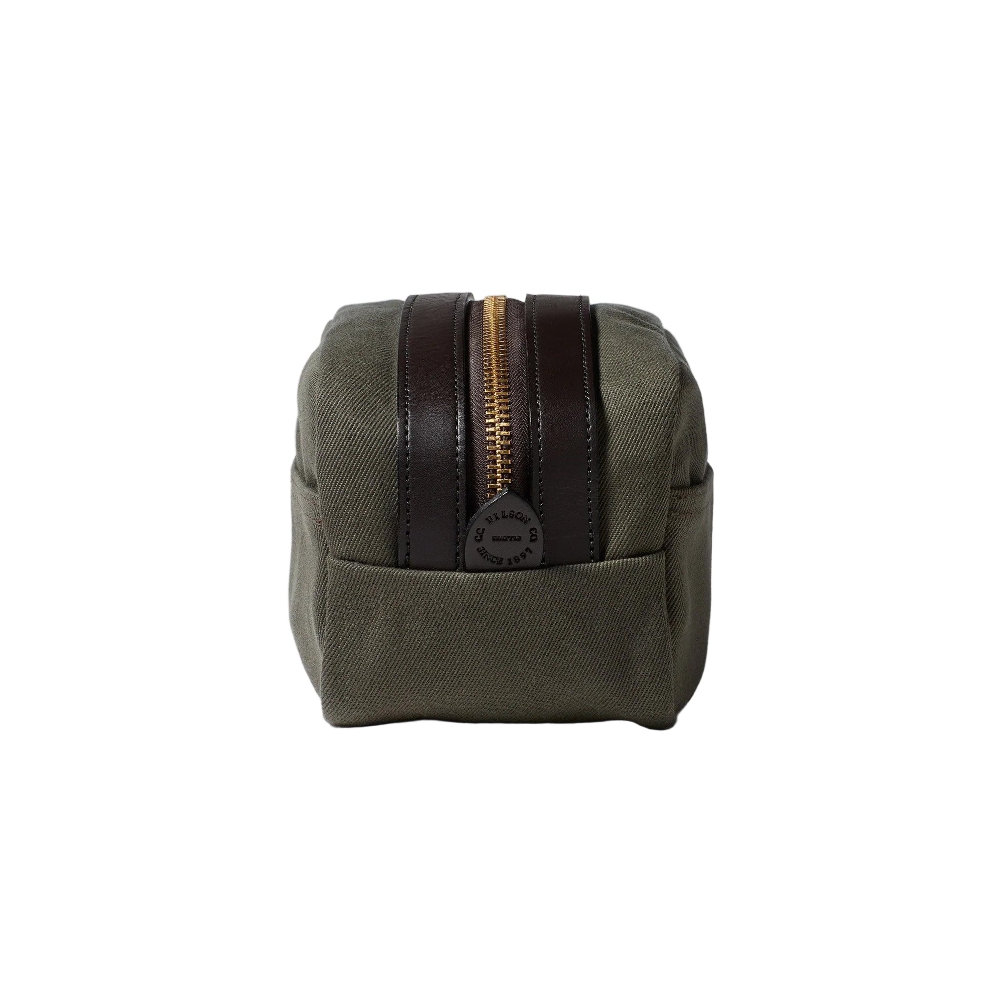Travel Kit, Rugged Twill/Leather, Otter Green-Tasker-Filson 1897-Motorious Copenhagen