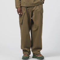 Trooper Pants, Garbadine Satin, Fossil Green-Bukser-Eat Dust-Motorious Copenhagen