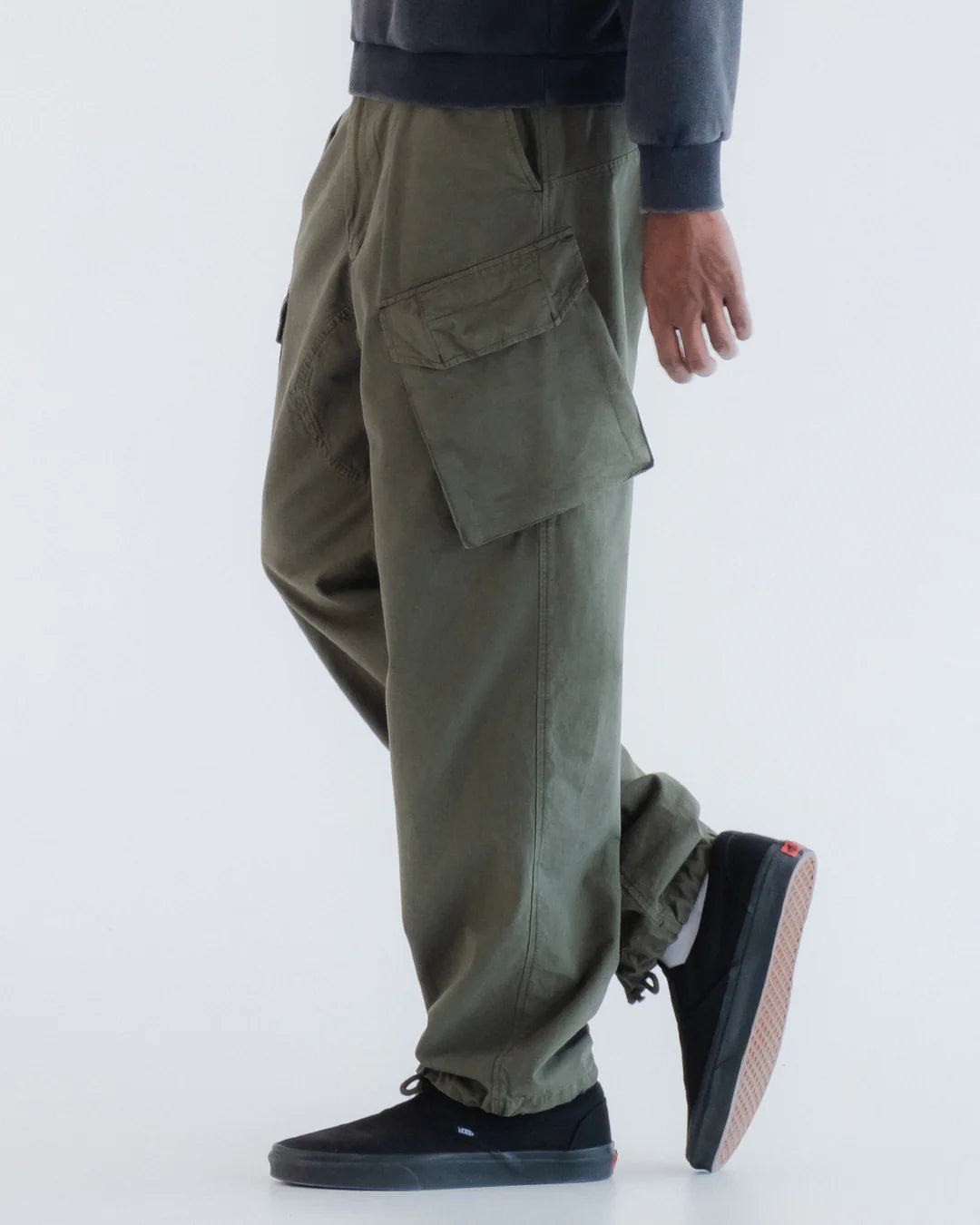 Trooper Pants, Micro Ripstop, Dark Olive-Bukser-Eat Dust-Motorious Copenhagen