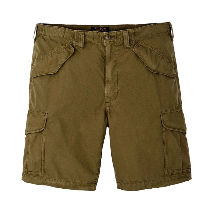 Tropical Poplin Cargo Shorts, Military Olive-Bukser-Filson 1897-Motorious Copenhagen