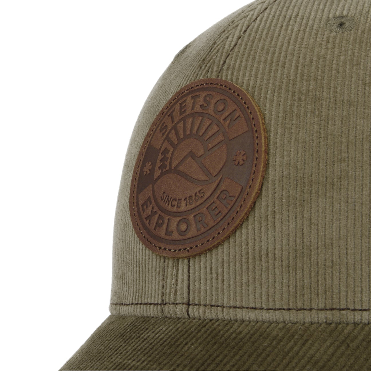Trucker Cap, Explorer Since 1865, Brown/Olive-Hatte og Caps-Stetson-Motorious Copenhagen