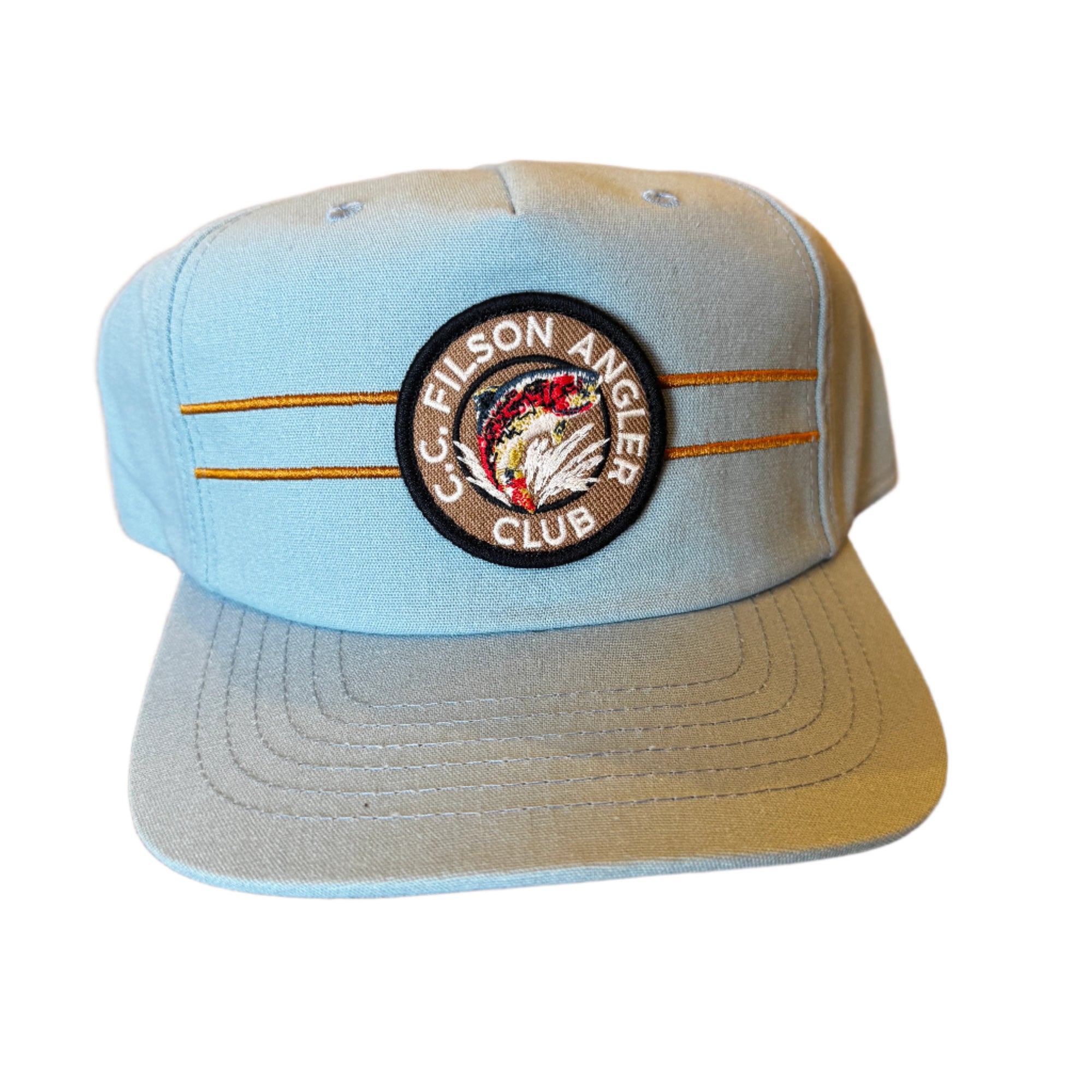 Trucker Cap, Patch Embroidery, Blue-Hatte og Caps-Filson 1897-Motorious Copenhagen