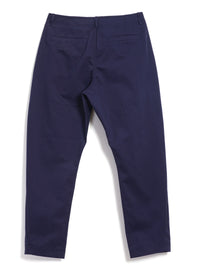Trygve, Loose Cut Tapered Trousers, Marine-Bukser-Hansen Garments-Motorious Copenhagen