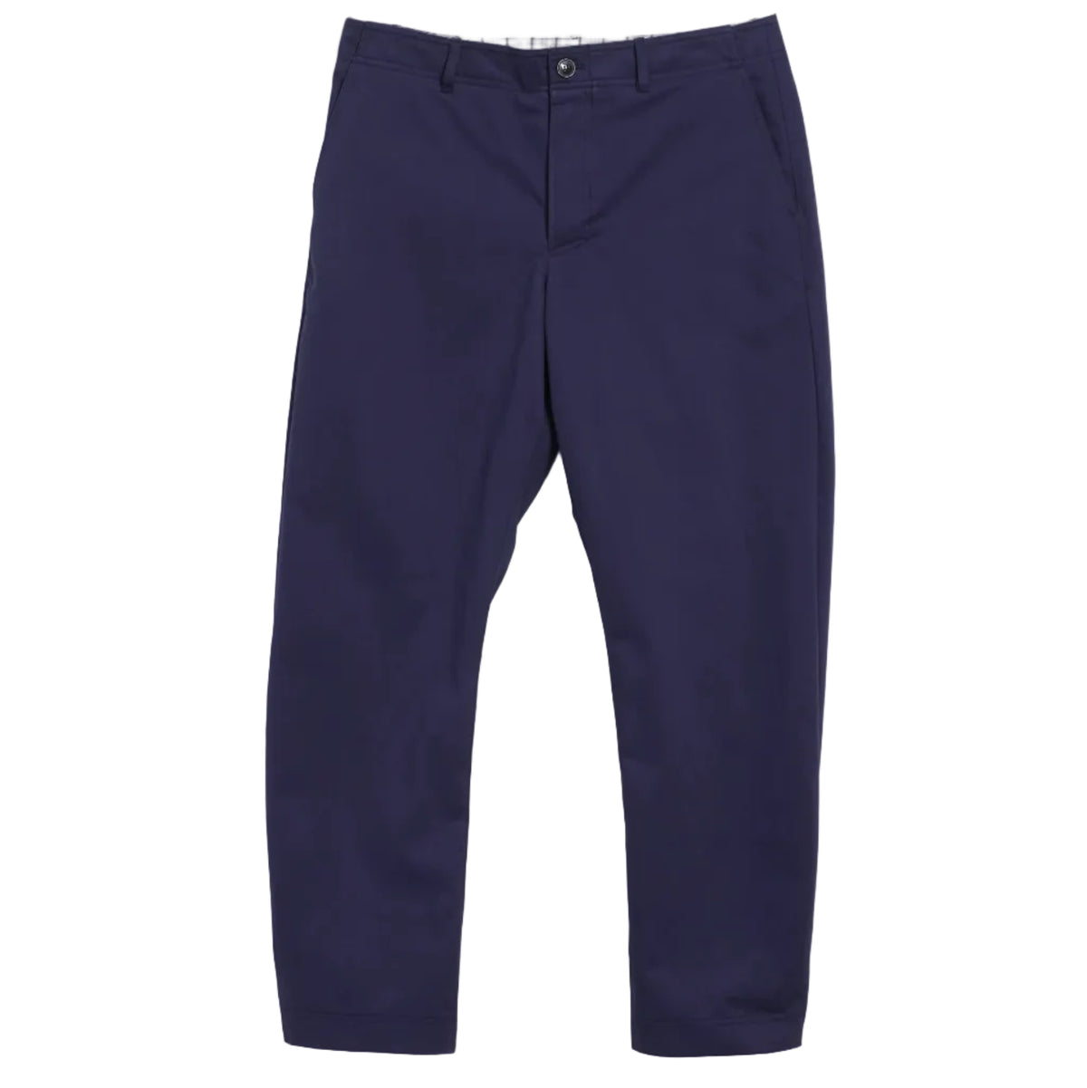 Trygve, Loose Cut Tapered Trousers, Marine-Bukser-Hansen Garments-Motorious Copenhagen