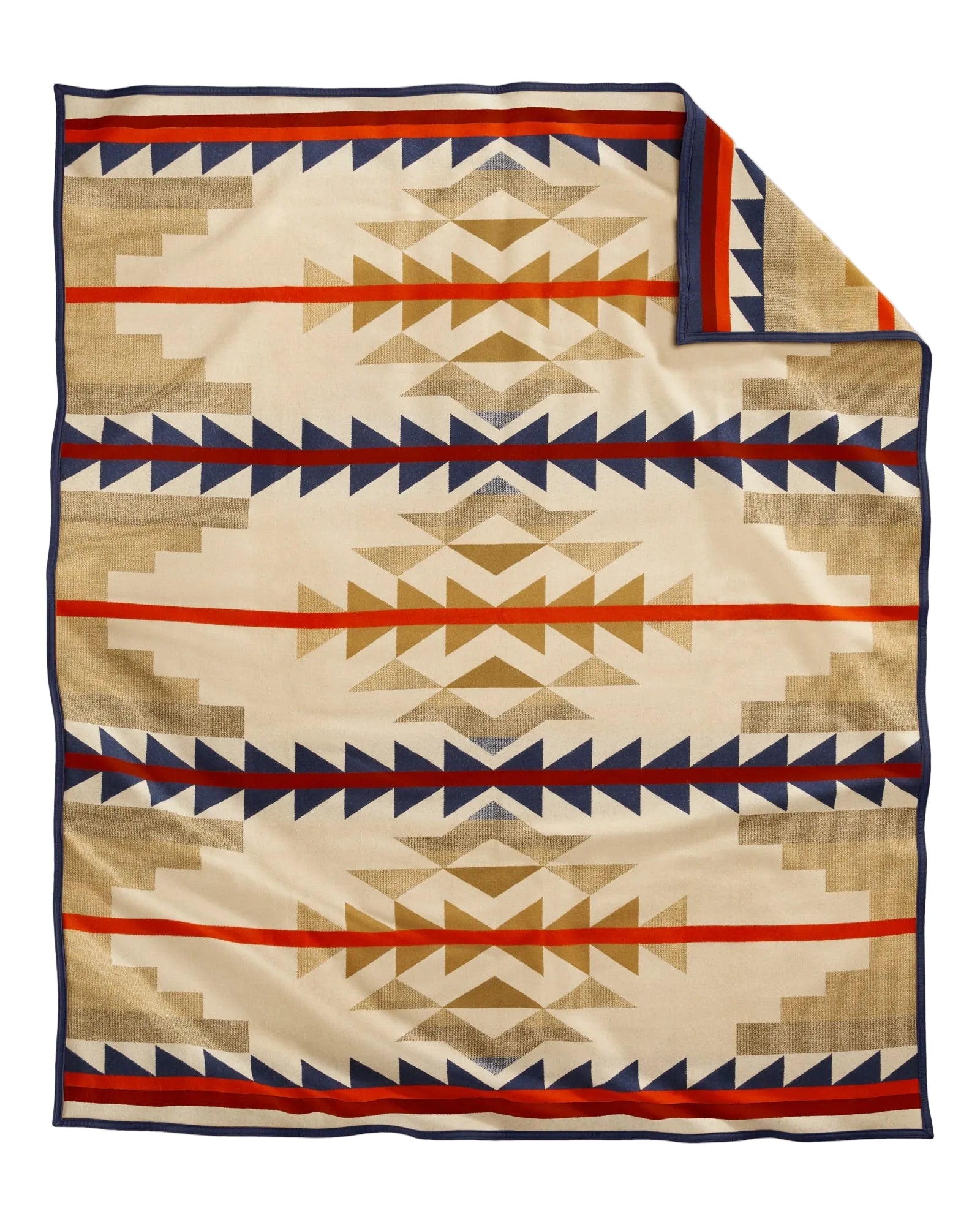 Unnapped Jacquard Robe, Medicine Bow Blanket-Tæpper-Pendleton-Motorious Copenhagen