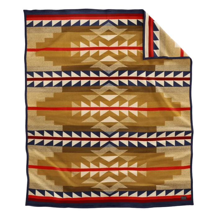 Unnapped Jacquard Robe, Medicine Bow Blanket-Tæpper-Pendleton-Motorious Copenhagen