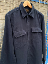 Vintage Flannel Work Shirt, Dark Navy Salute-Skjorter-Filson 1897-Motorious Copenhagen