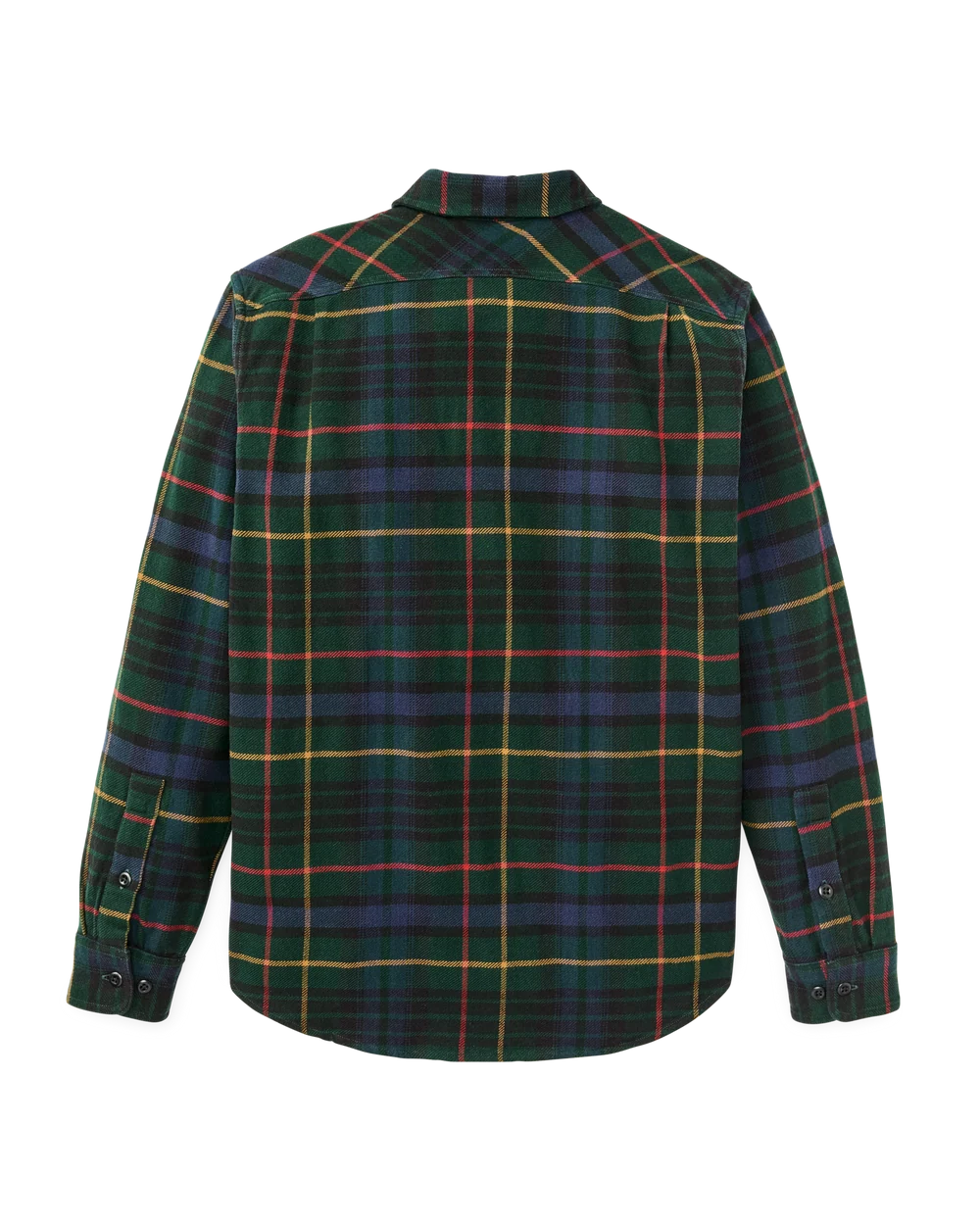 Vintage Flannel Work Shirt, Green/Navy-Skjorter-Filson 1897-Motorious Copenhagen