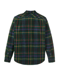 Vintage Flannel Work Shirt, Green/Navy-Skjorter-Filson 1897-Motorious Copenhagen