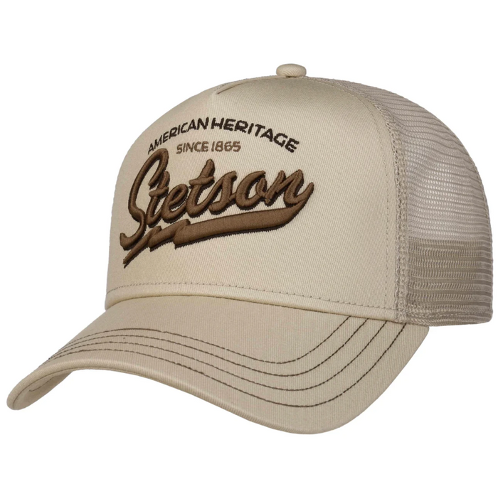 Vintage Western Cap, Beige-Hatte og Caps-Stetson-Motorious Copenhagen