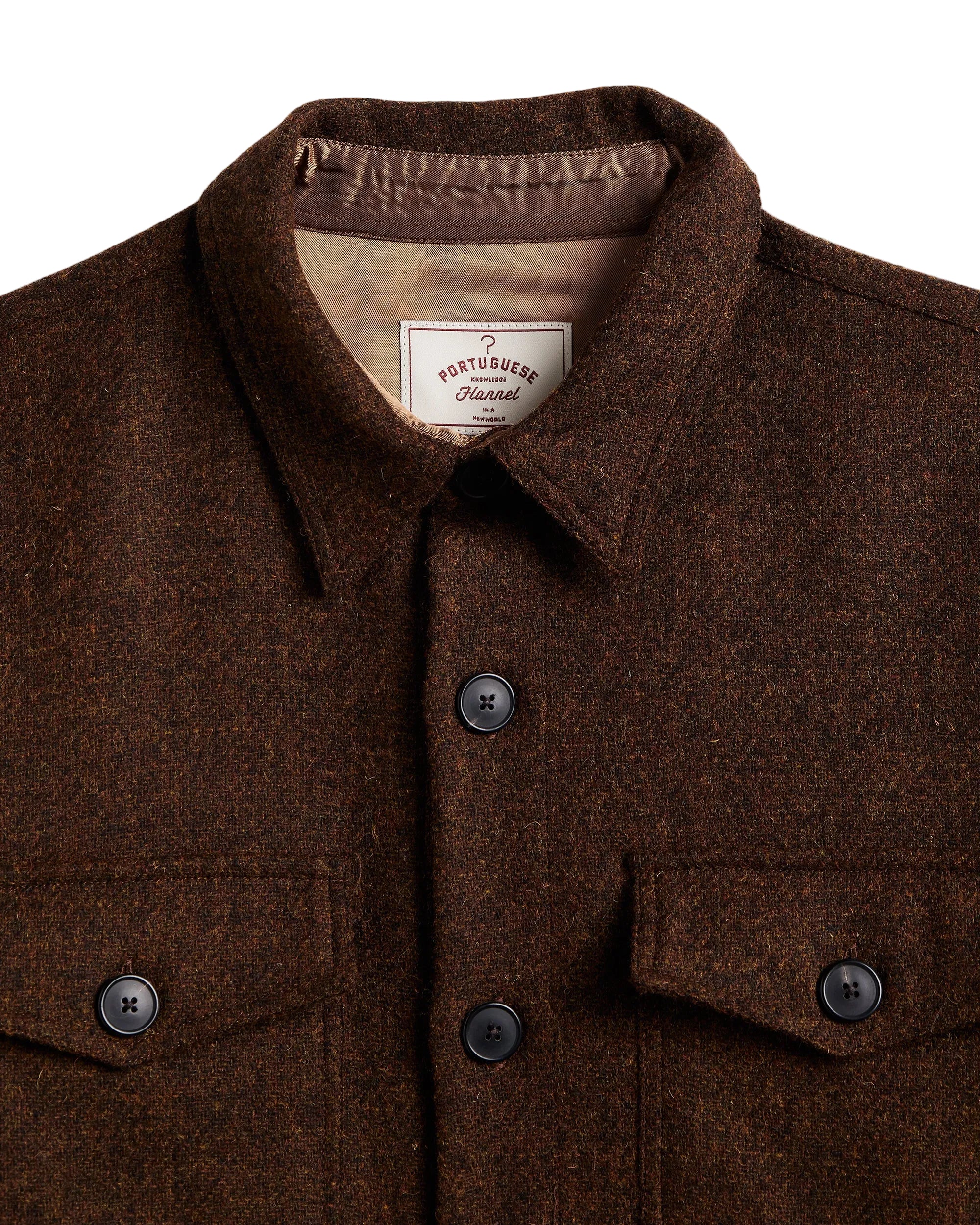 Wool Field jacket, Old Bronze