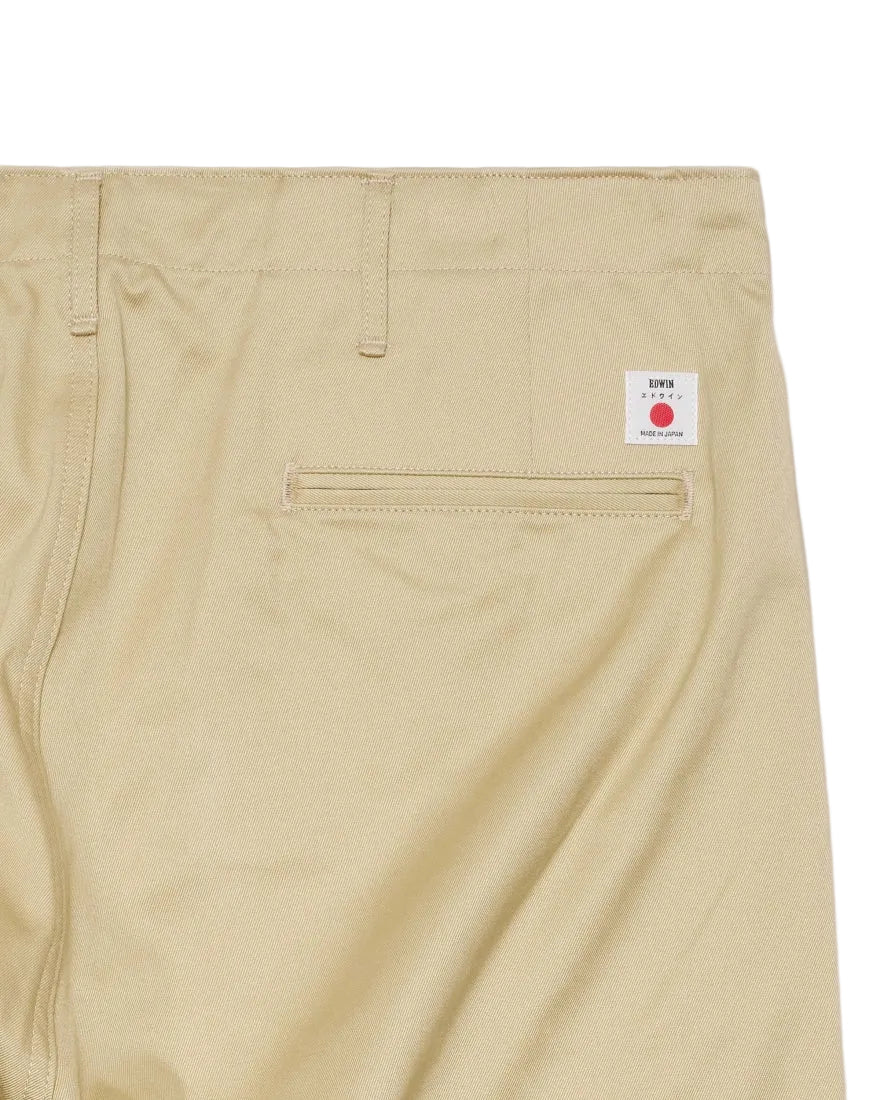 Wide Trousers, Unwashed, Khaki-Bukser-Edwin-Motorious Copenhagen