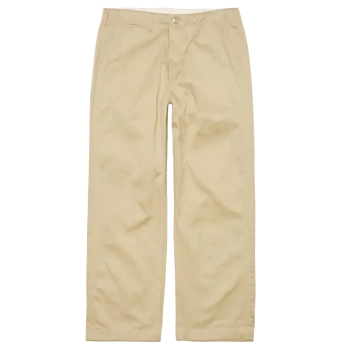 Wide Trousers, Unwashed, Khaki-Bukser-Edwin-Motorious Copenhagen