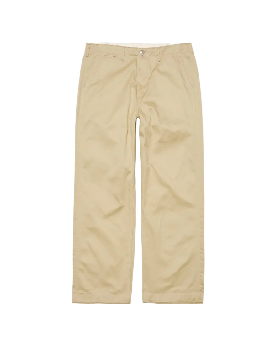 Wide Trousers, Unwashed, Khaki-Bukser-Edwin-Motorious Copenhagen