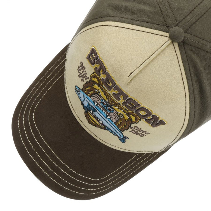 Wild Life Since 1965 Trucker Cap, Beige-Brown-Hatte og Caps-Stetson-Motorious Copenhagen