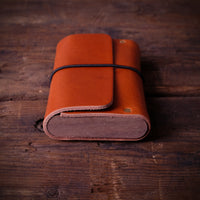 Woody Leather Cardbox, Cognac-Tasker-Kalos and Sons-Motorious Copenhagen