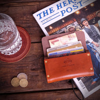Woody Leather Cardbox, Cognac-Tasker-Kalos and Sons-Motorious Copenhagen