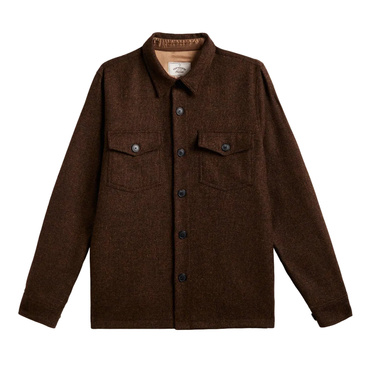 Wool Field jacket, Old Bronze-Skjorter-Portuguese Flannel-Motorious Copenhagen
