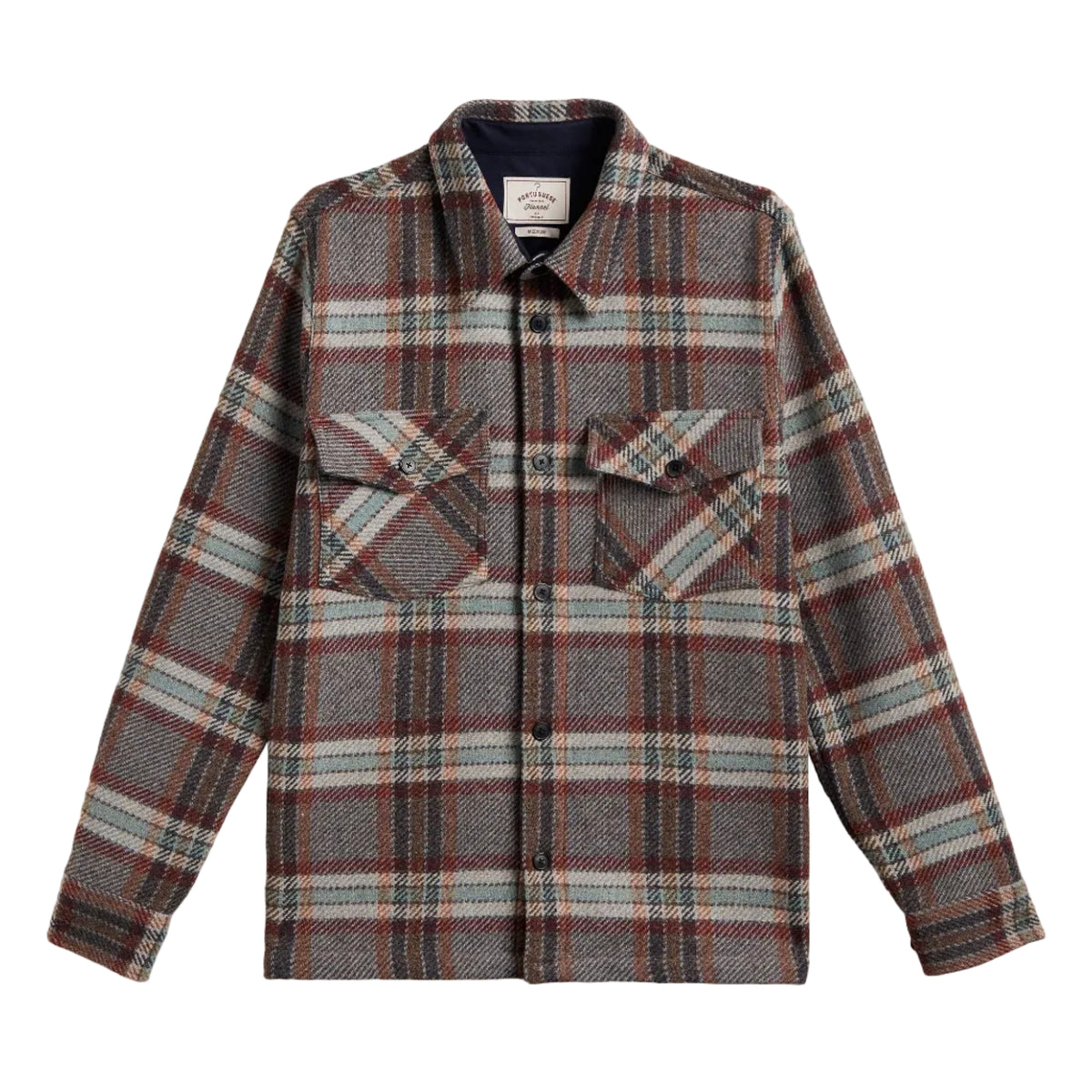 Wool Field jacket, Plaid-Skjorter-Portuguese Flannel-Motorious Copenhagen