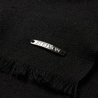 Wool Scarf, Black-Halstørklæder-Stetson-Motorious Copenhagen