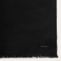 Wool Scarf, Black-Halstørklæder-Stetson-Motorious Copenhagen