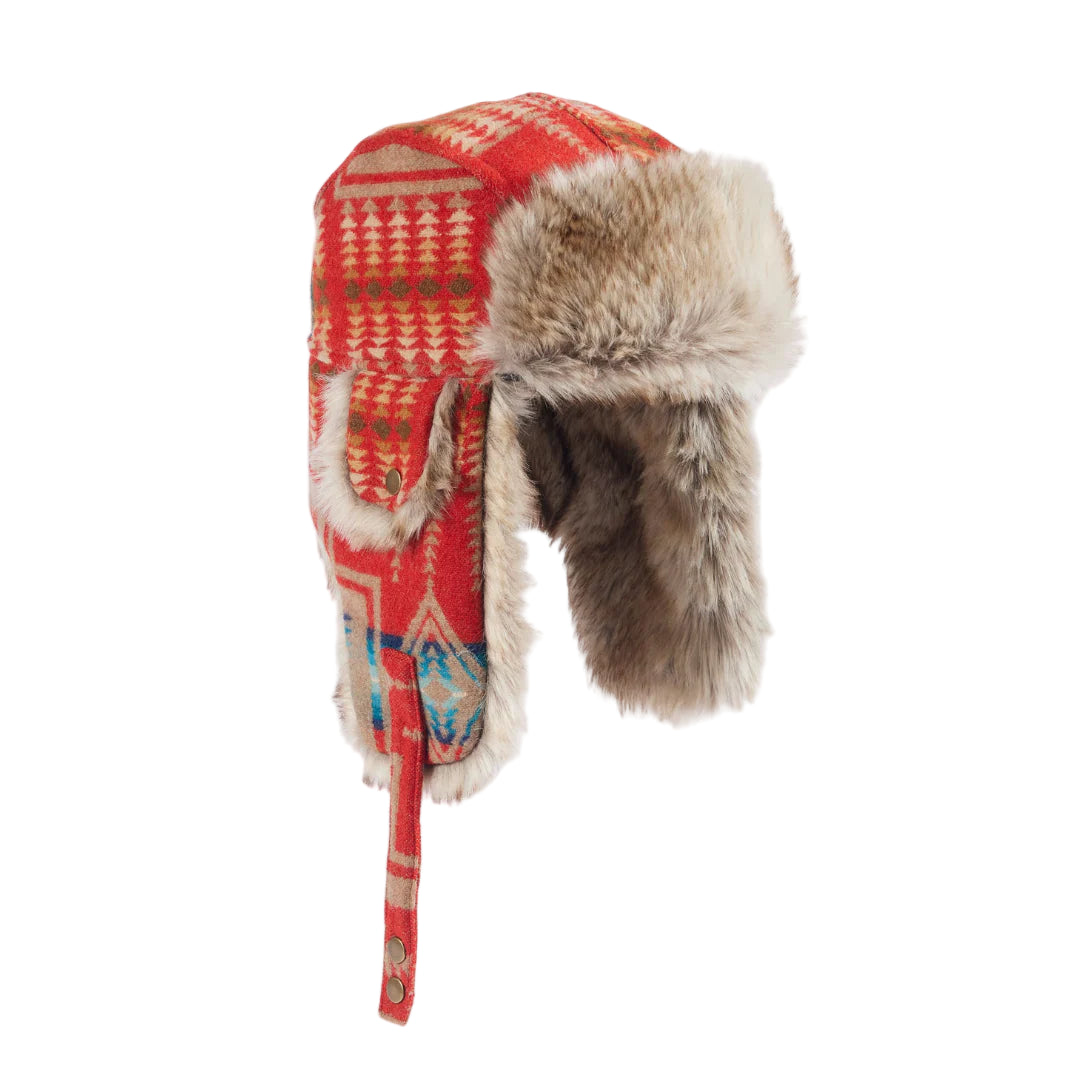 Wool Trapper Hat, Harding Red-Huer og Beanies-Pendleton-Motorious Copenhagen