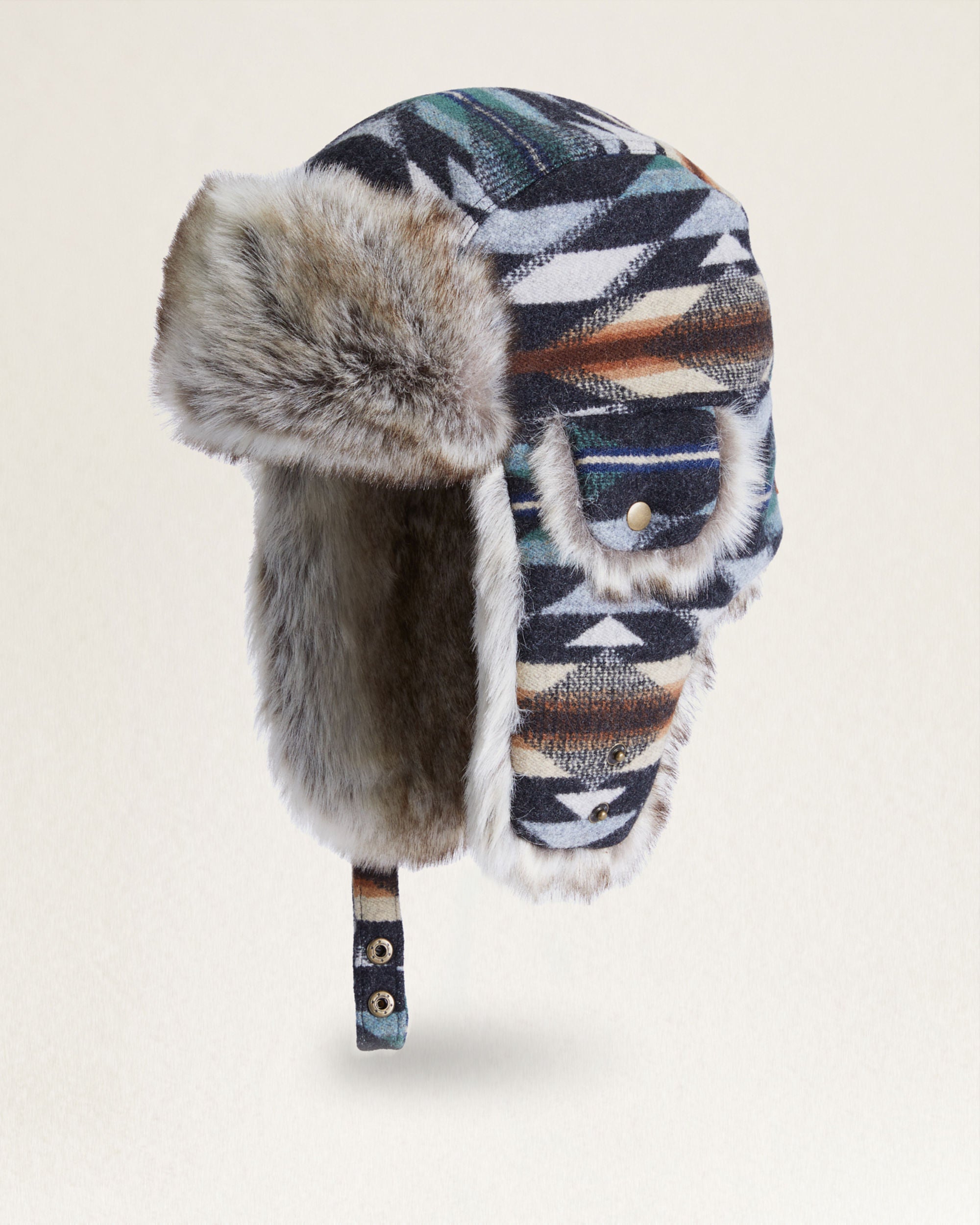Wool Trapper Hat, Oxford Wyeth Trail-Huer og Beanies-Pendleton-Motorious Copenhagen