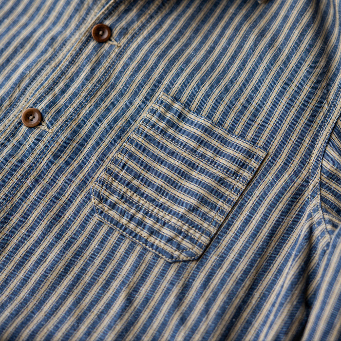 Work Jacket, 6603, Striped-Blazere-Captain Santors-Motorious Copenhagen