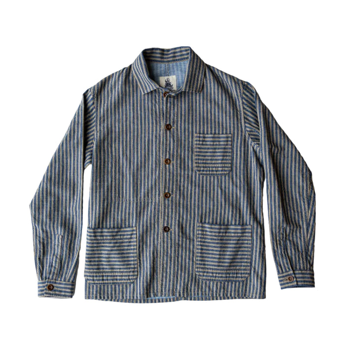 Work Jacket, 6603, Striped-Blazere-Captain Santors-Motorious Copenhagen