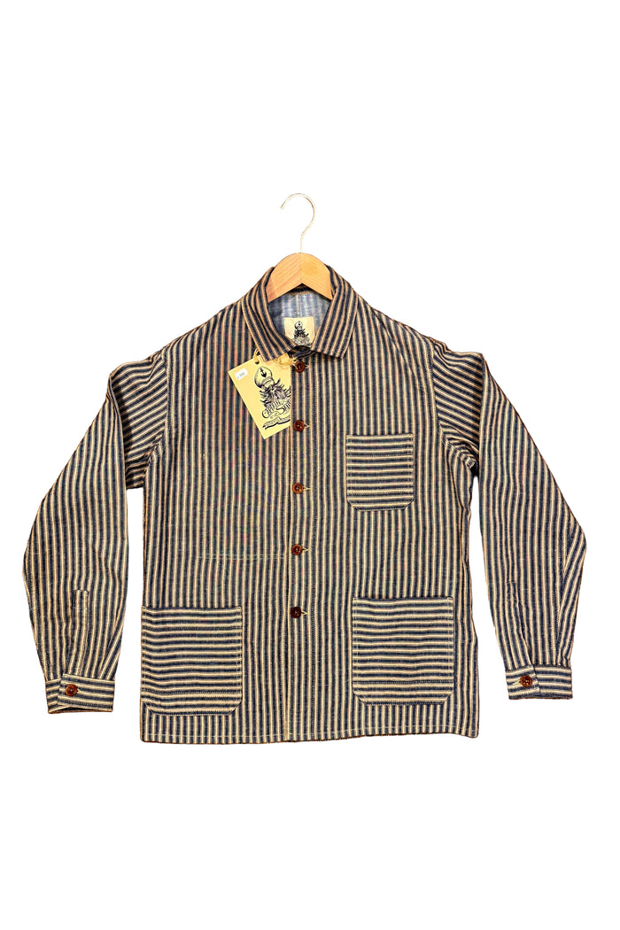 Work Jacket, 6603, Striped-Blazere-Captain Santors-Motorious Copenhagen
