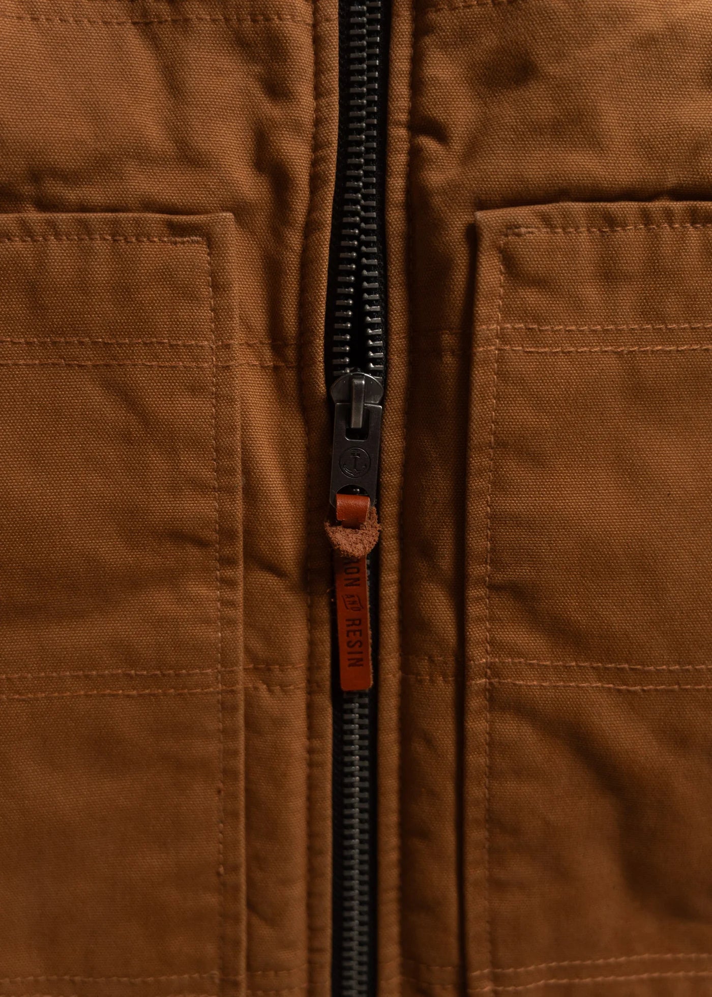 Work Vest, Cognac-Jakker-Iron & Resin-Motorious Copenhagen