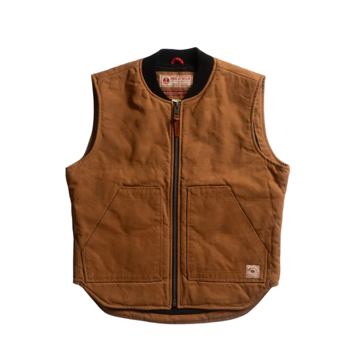 Work Vest, Cognac-Jakker-Iron & Resin-Motorious Copenhagen