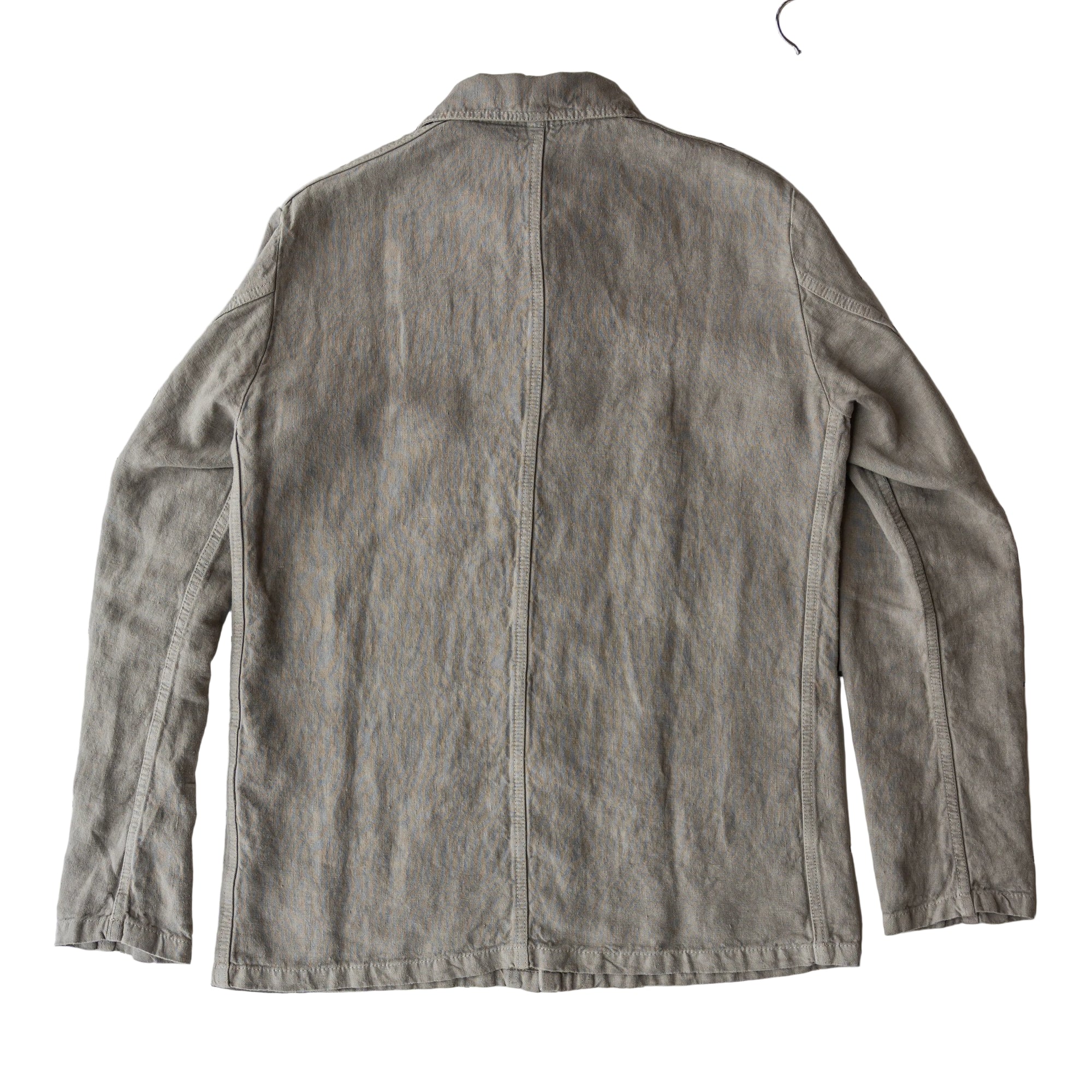 Workwear Blazer in Heavy Linen, Rigging-Jakker-Vetra-Motorious Copenhagen
