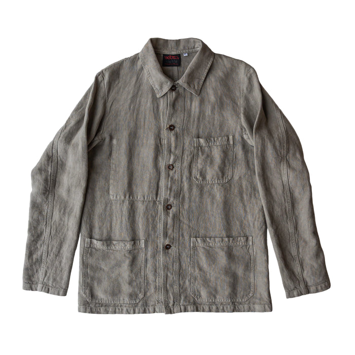Workwear Blazer in Heavy Linen, Rigging-Jakker-Vetra-Motorious Copenhagen