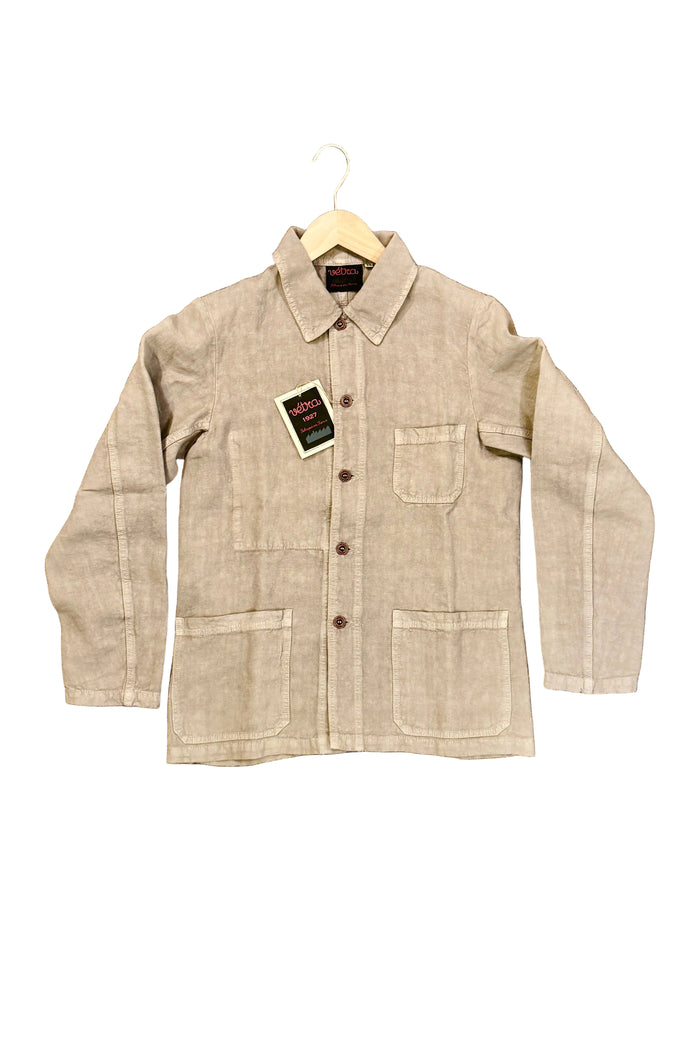 Workwear Blazer in Heavy Linen, Rigging-Jakker-Vetra-Motorious Copenhagen