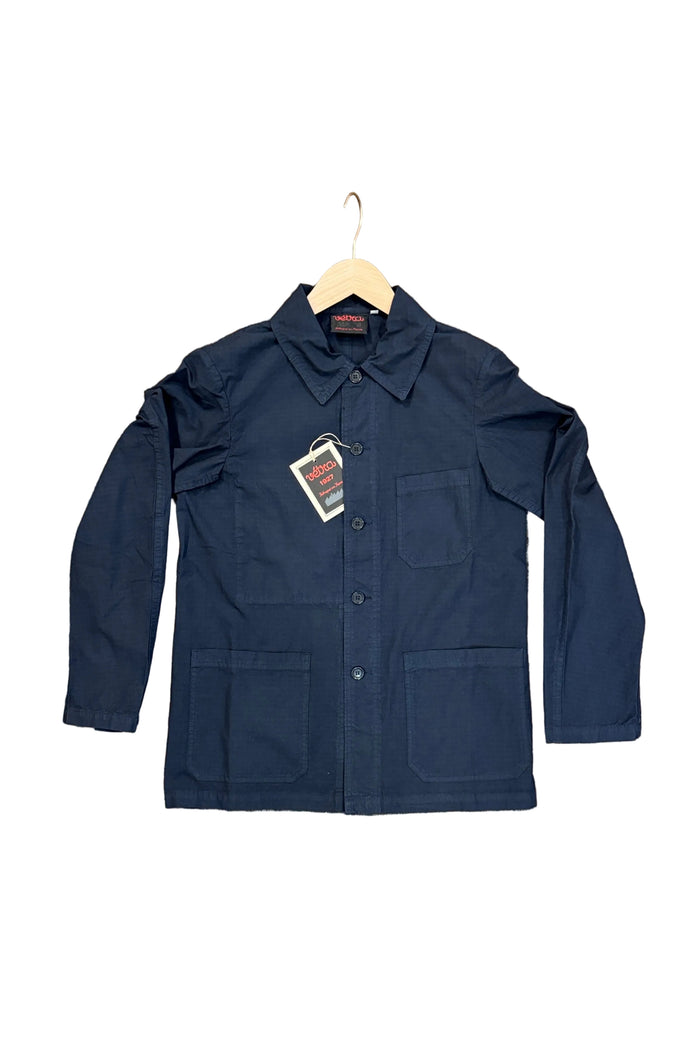 Workwear Jacket, Organic Ripstop, Navy-Jakker-Vetra-Motorious Copenhagen