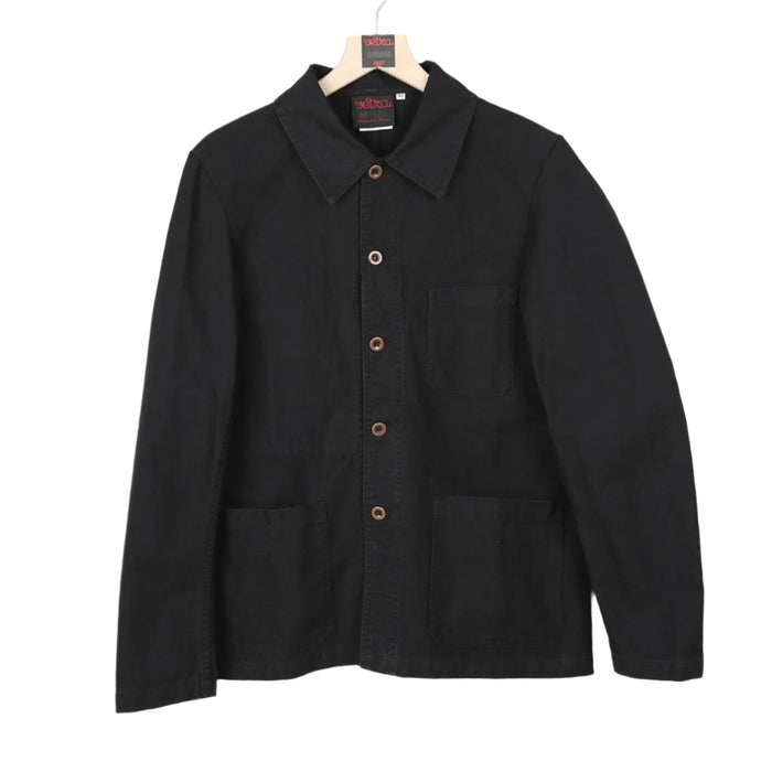 Workwear Jacket, Organic Twill, Black-Jakker-Vetra-Motorious Copenhagen