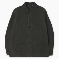 Workwear Jacket, Suedine/Moleskin, Dark Khaki-Jakker-Vetra-Motorious Copenhagen