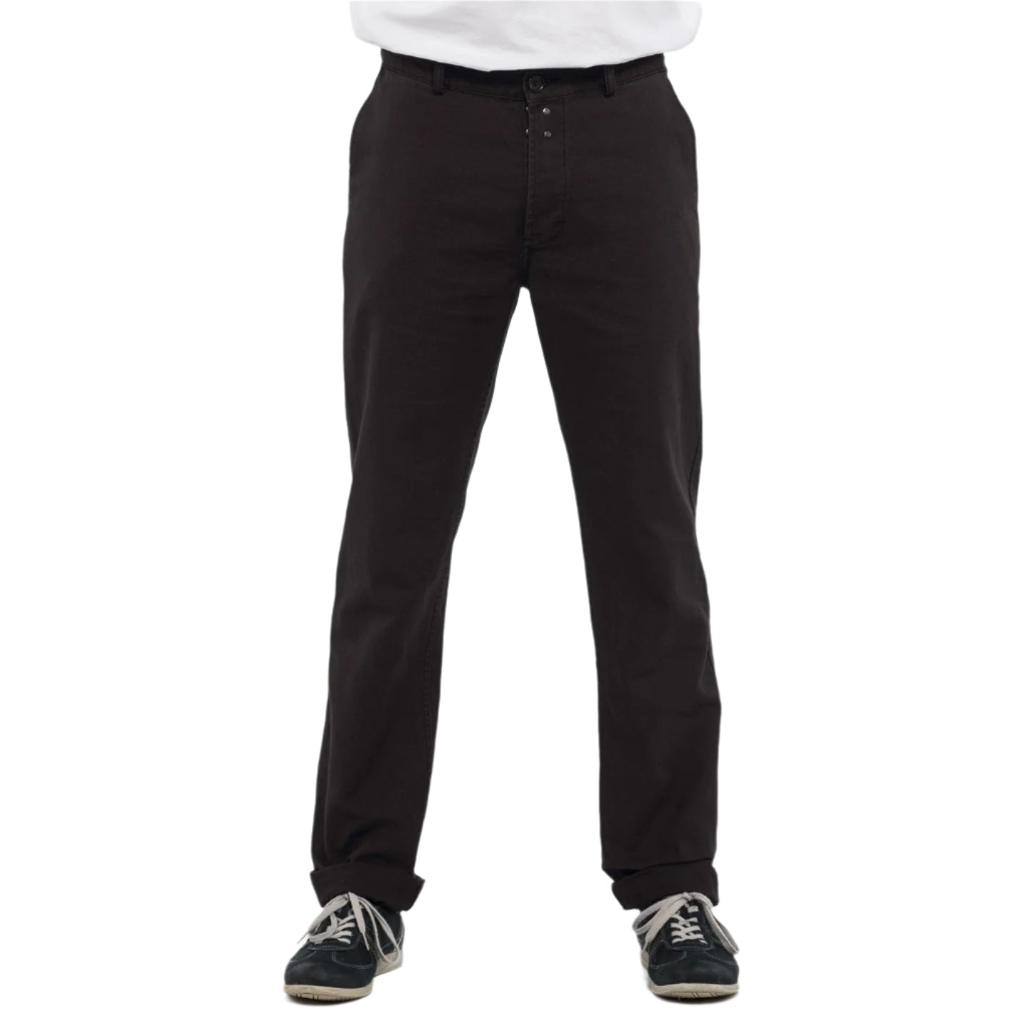 Workwear Twill Hook Trousers, Black-Bukser-Vetra-Motorious Copenhagen