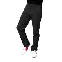 Workwear Twill Hook Trousers, Black-Bukser-Vetra-Motorious Copenhagen