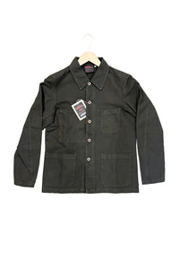 Workwear Twill Jacket, Dark Khaki-Jakker-Vetra-Motorious Copenhagen