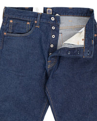 Wyatt Jeans, Uneven Broken Twill Rinsed-Bukser-IndigoFera-Motorious Copenhagen