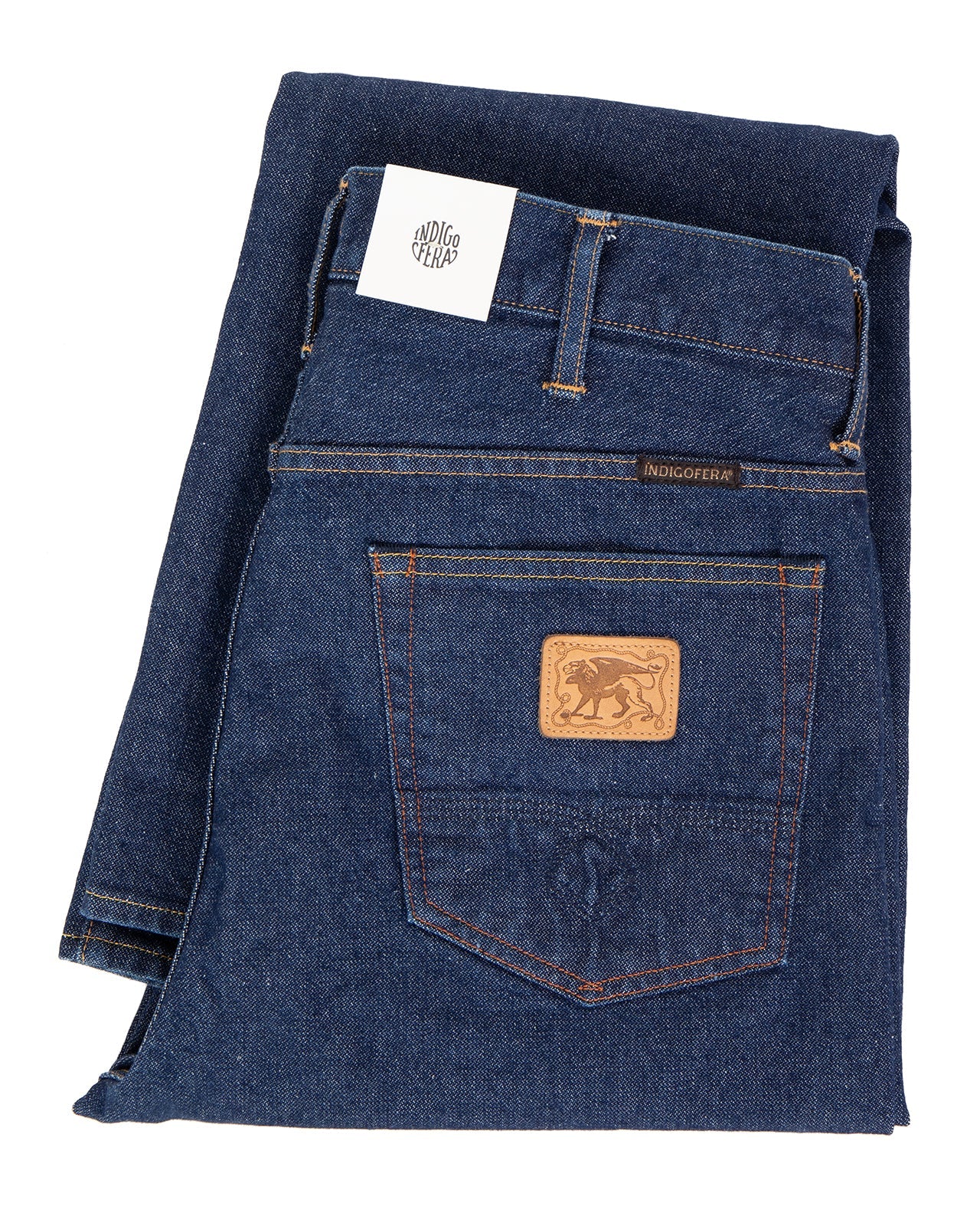 Wyatt Jeans, Uneven Broken Twill Rinsed-Bukser-IndigoFera-Motorious Copenhagen