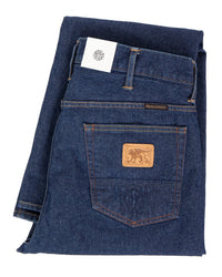 Wyatt Jeans, Uneven Broken Twill Rinsed-Bukser-IndigoFera-Motorious Copenhagen