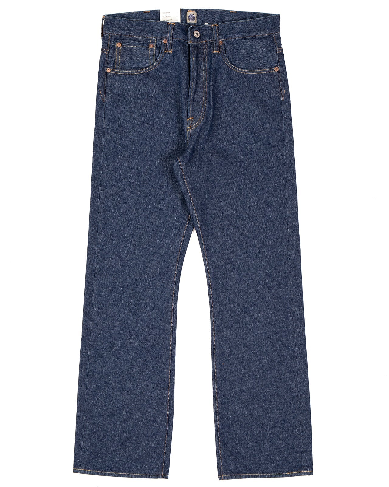 Wyatt Jeans, Uneven Broken Twill Rinsed-Bukser-IndigoFera-Motorious Copenhagen