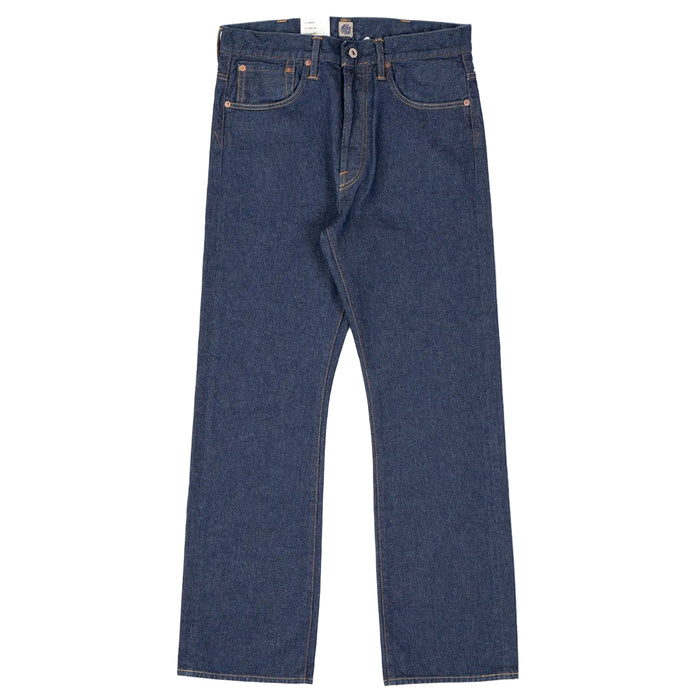 Wyatt Jeans, Uneven Broken Twill Rinsed-Bukser-IndigoFera-Motorious Copenhagen