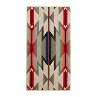 Wyeth Trail Jacquard Bath Towel, Tan/Multicolor-Håndklæder-Pendleton-Motorious Copenhagen