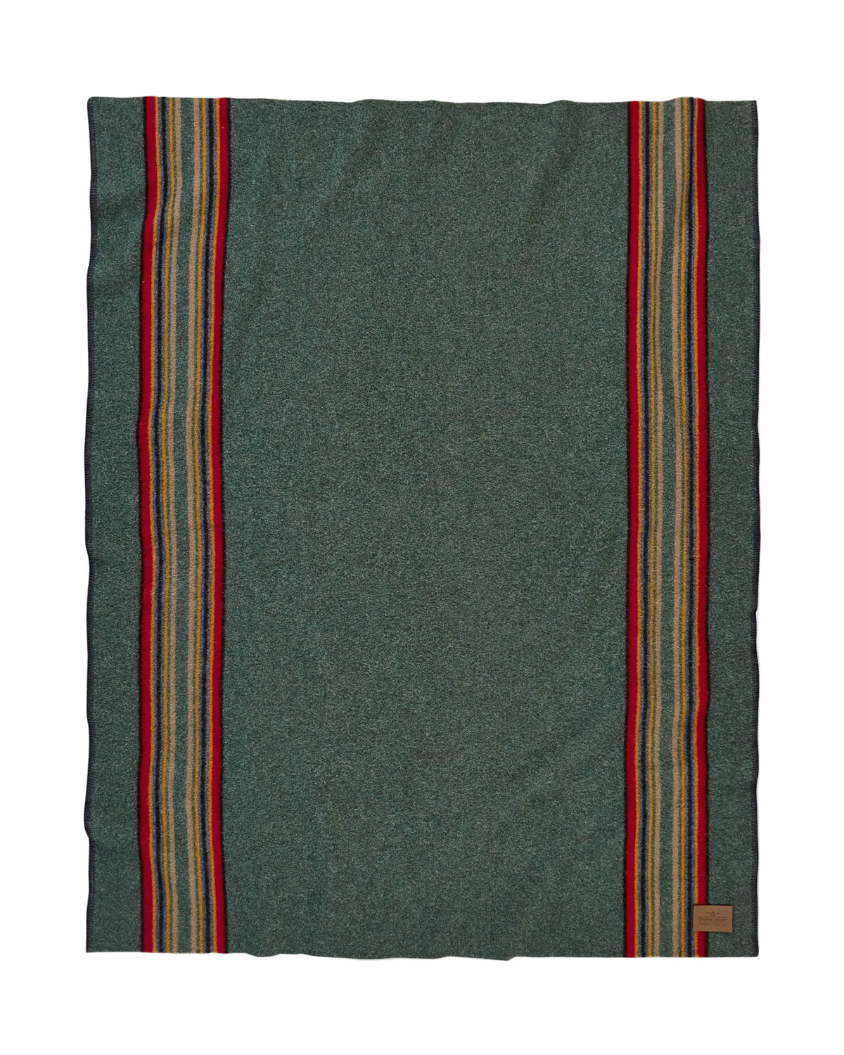 Yakima Camp Throw, Green Heather Mix-Tæpper-Pendleton-Motorious Copenhagen