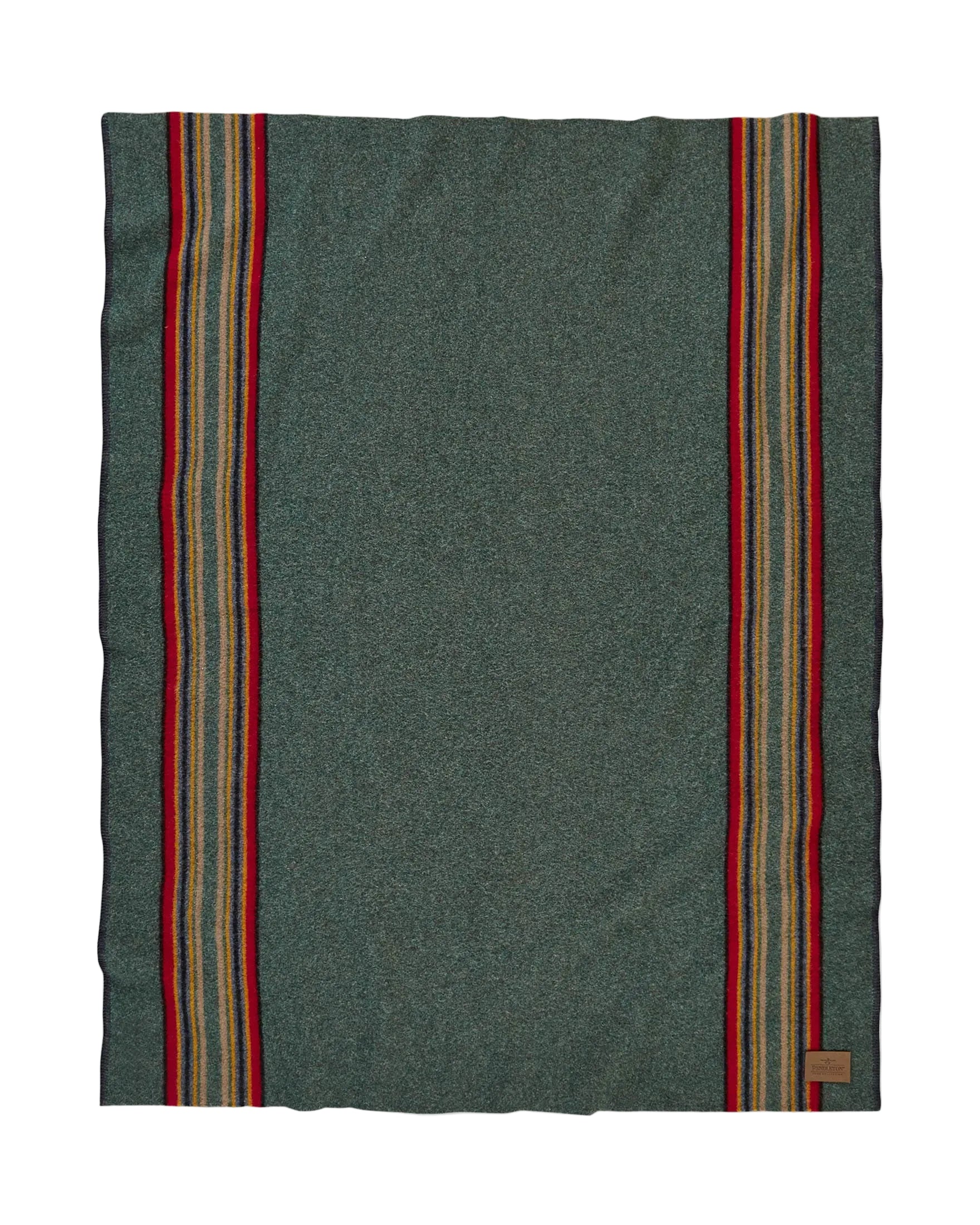 Yakima Camp Throw, Green Heather Mix-Tæpper-Pendleton-Motorious Copenhagen