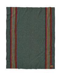 Yakima Camp Throw, Green Heather Mix-Tæpper-Pendleton-Motorious Copenhagen